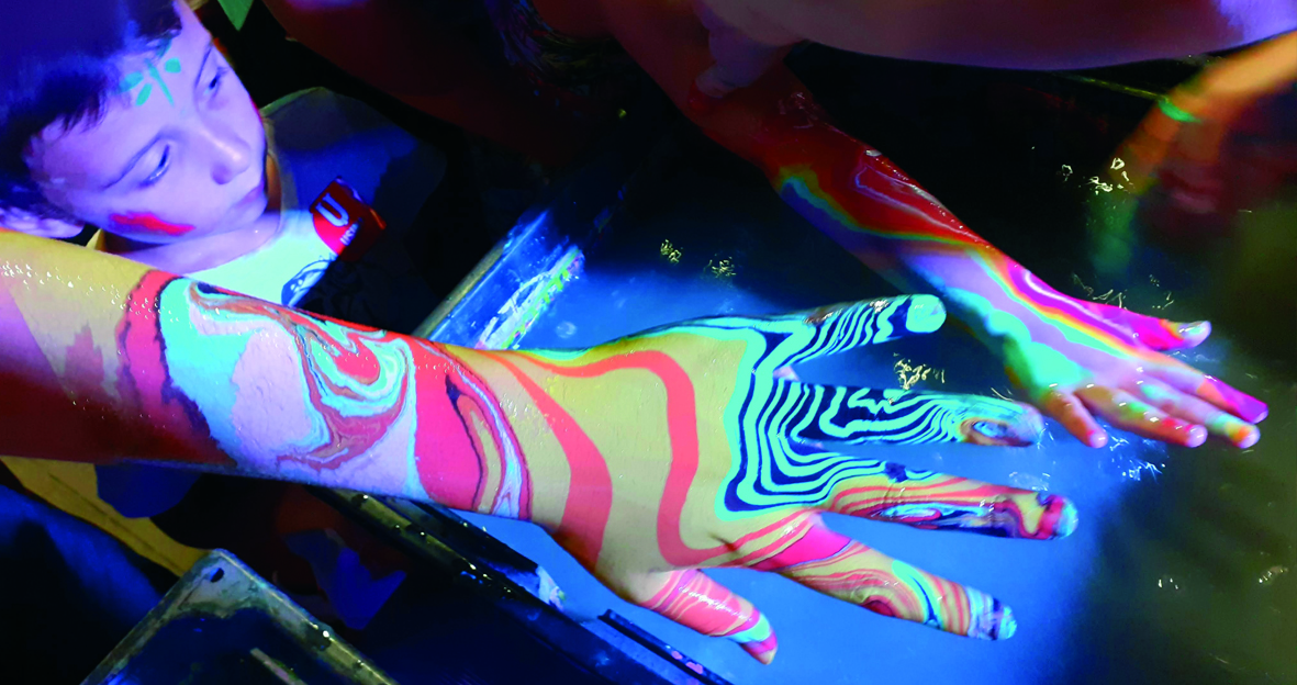 Actividad: BODY MARBLING