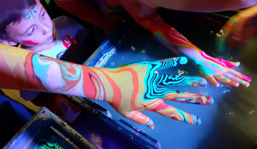Actividad: BODY MARBLING