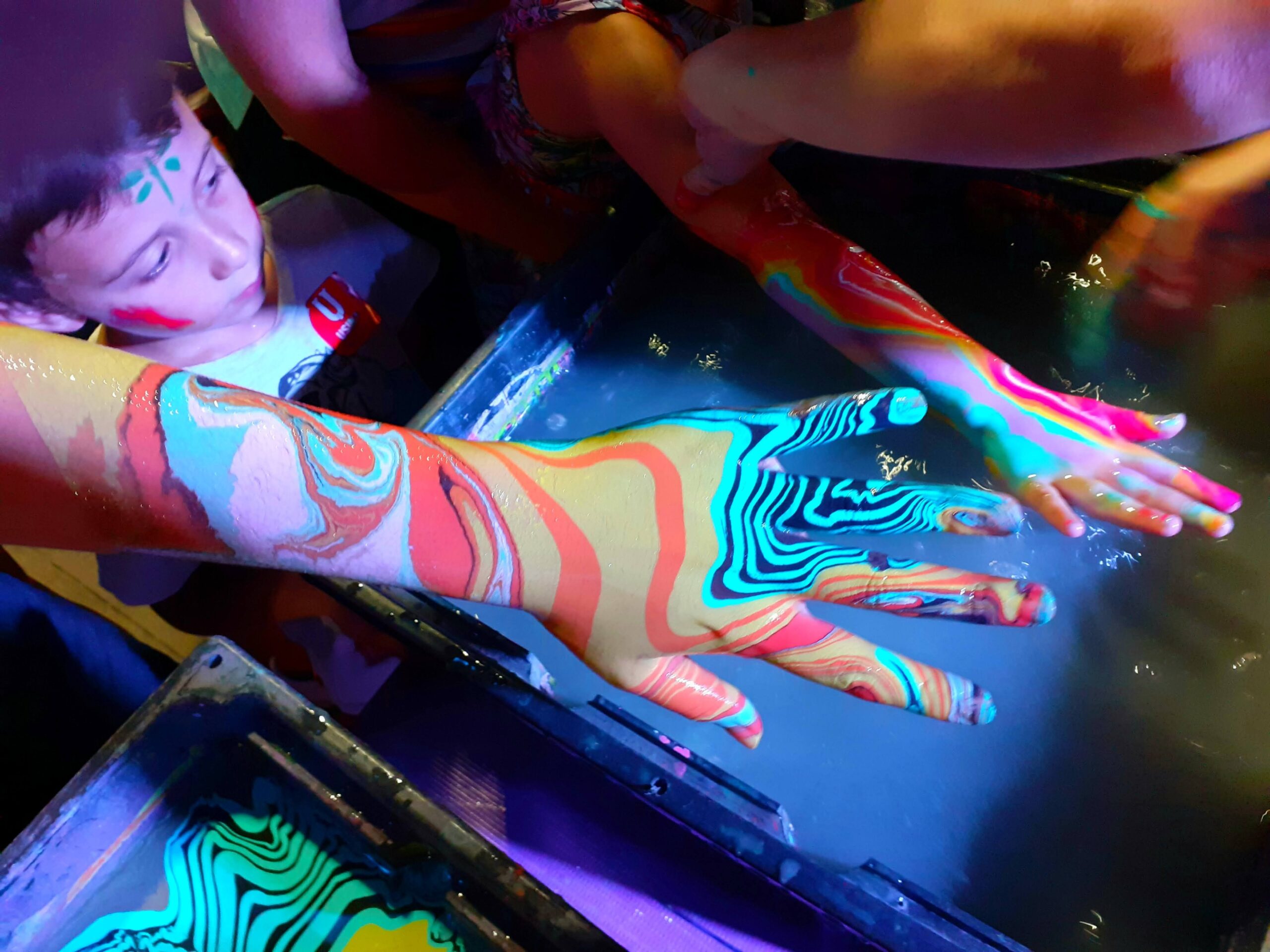 Actividad: BODY MARBLING
